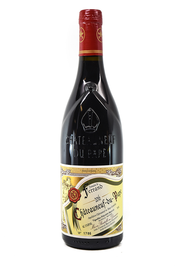 Bottle of Domaine de Ferrand Chateauneuf-Du-Pape 2016-Red Wine-Flatiron SF