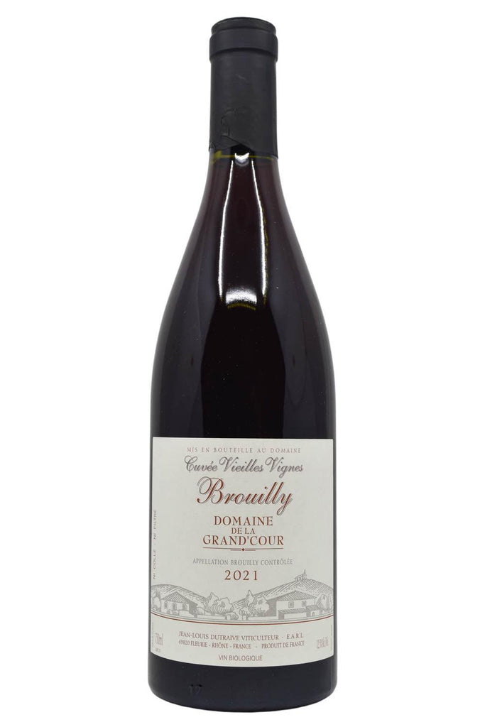 Bottle of Domaine de la Grand Cour (Dutraive) Brouilly Cuvee Vieilles Vignes 2021-Red Wine-Flatiron SF