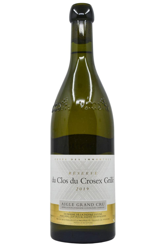 Bottle of Domaine de la Pierre Latine Clos du Crosex Grille Blanc Aigle GC Cuvee Des Immortels 2019-White Wine-Flatiron SF