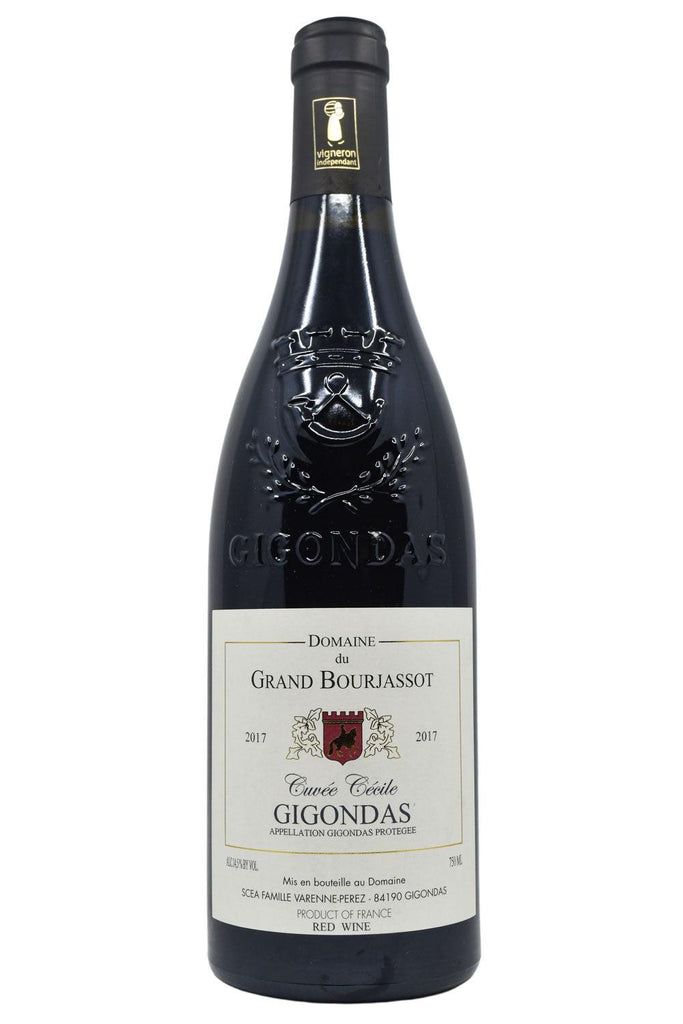 Bottle of Domaine du Grand Bourjassot Gigondas Cuvee Cecile 2017-Red Wine-Flatiron SF