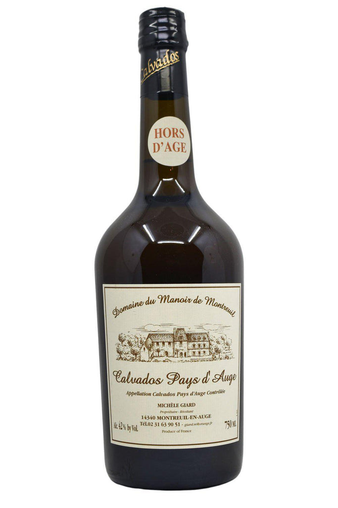 Bottle of Domaine du Manoir de Montreuil Calvados Hors d'Age 10 Year Old-Spirits-Flatiron SF