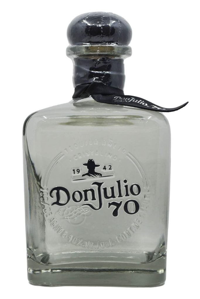 Bottle of Don Julio 70th Anniversary Crystal Anejo Tequila-Spirits-Flatiron SF