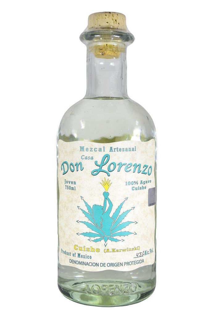 Bottle of Don Lorenzo Mezcal Cuishe-Spirits-Flatiron SF