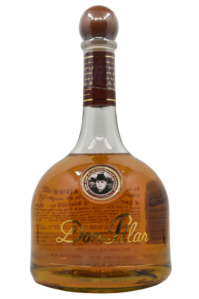 Bottle of Don Pilar Tequila Anejo-Spirits-Flatiron SF