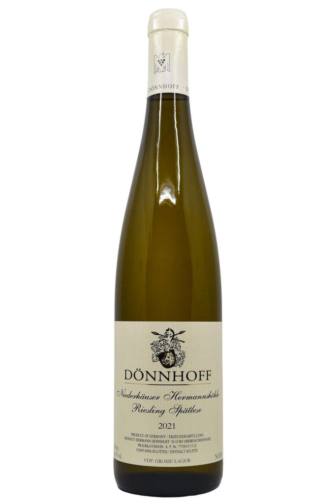 Bottle of Donnhoff Niederhauser Hermannshohle Riesling Spatlese 2021-White Wine-Flatiron SF