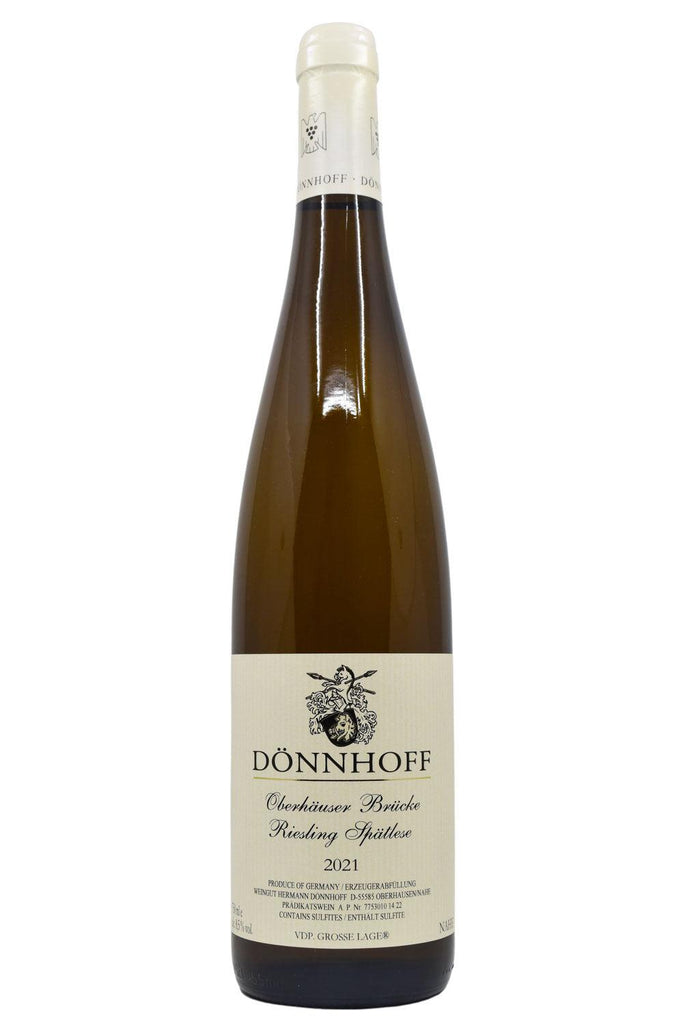 Bottle of Donnhoff Oberhauser Brucke Riesling Spatlese 2021-White Wine-Flatiron SF