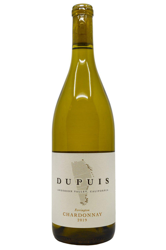 Bottle of DuPuis Anderson Valley Chardonnay Ferrington Vineyard 2019-White Wine-Flatiron SF