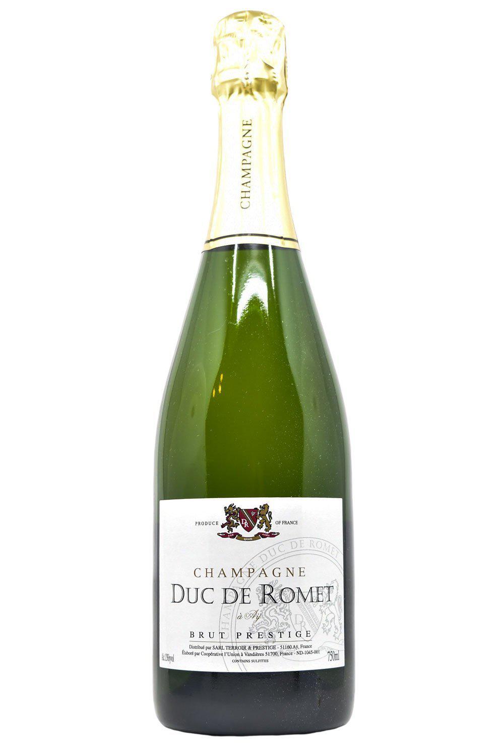 Bottle of Duc de Romet Champagne Brut Prestige NV-Sparkling Wine-Flatiron SF