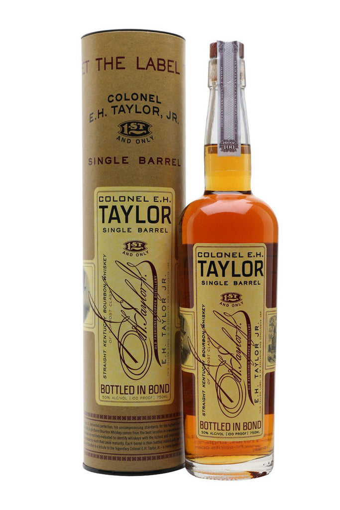 Bottle of E.H. Taylor Single Barrel-Spirits-Flatiron SF