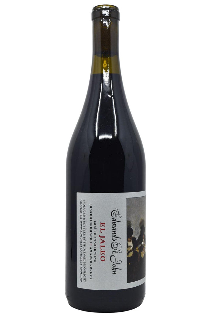 Bottle of Edmunds St. John Amador County El Jaleo 2018-Red Wine-Flatiron SF