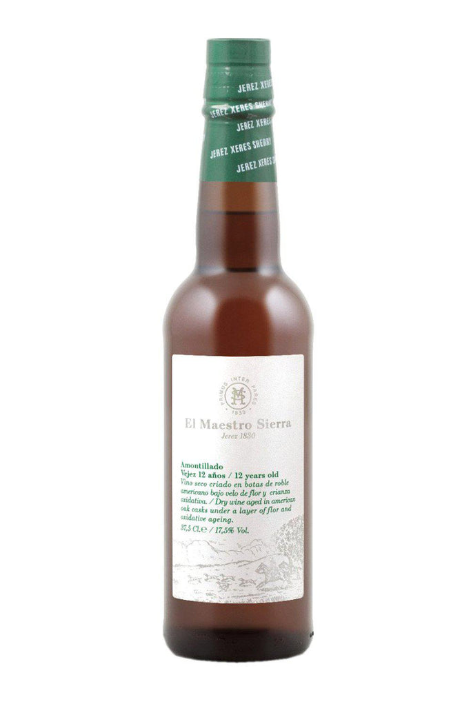Bottle of El Maestro Sierra Amontillado 12 Year (375ml)-Fortified Wine-Flatiron SF