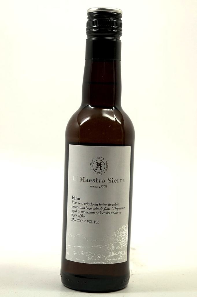 Bottle of El Maestro Sierra Fino Sherry NV (375mL)-Fortified Wine-Flatiron SF