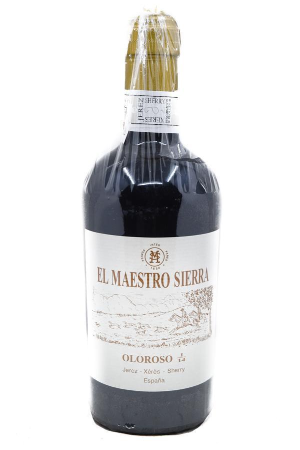 Bottle of El Maestro Sierra Oloroso 1/14 VORS 375ml-Fortified Wine-Flatiron SF