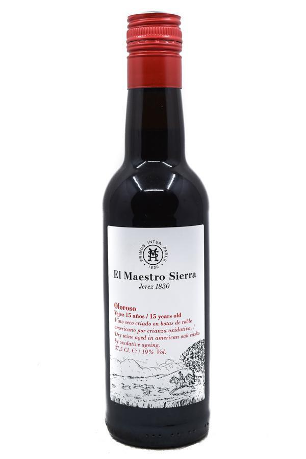 Bottle of El Maestro Sierra Oloroso 15 Year NV (375mL)-Fortified Wine-Flatiron SF