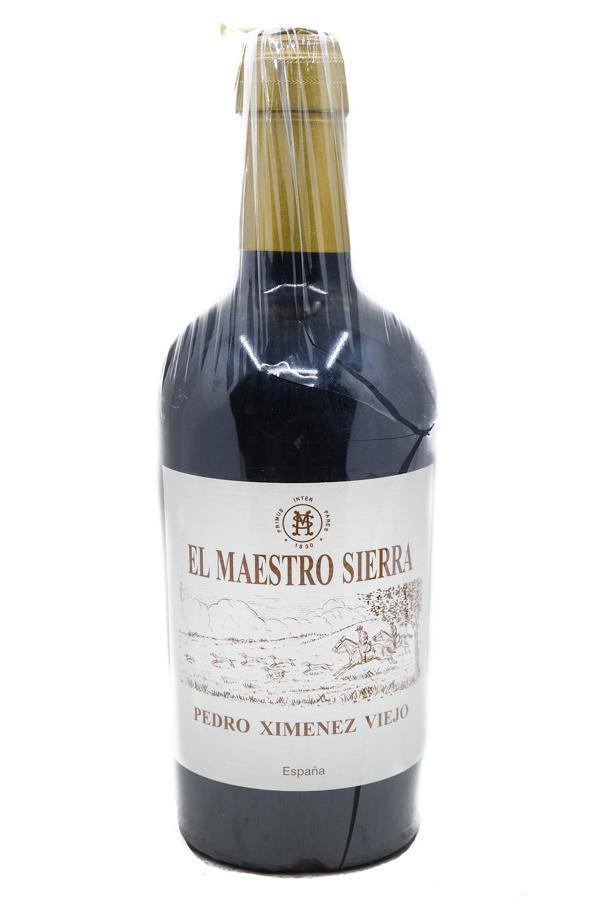 Bottle of El Maestro Sierra Pedro Ximenez VORS 375ml-Fortified Wine-Flatiron SF