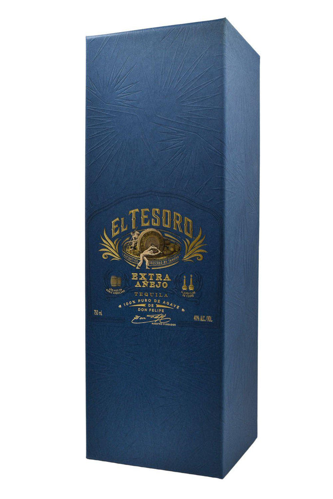 Bottle of El Tesoro Extra Anejo Tequila-Spirits-Flatiron SF