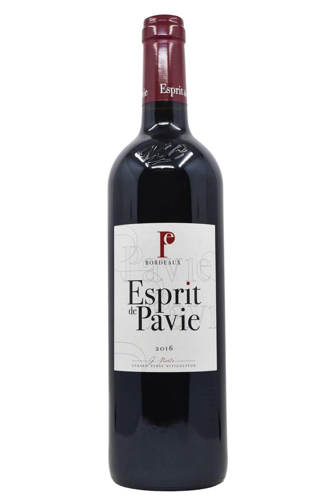 Bottle of Esprit de Pavie Bordeaux 2016-Red Wine-Flatiron SF