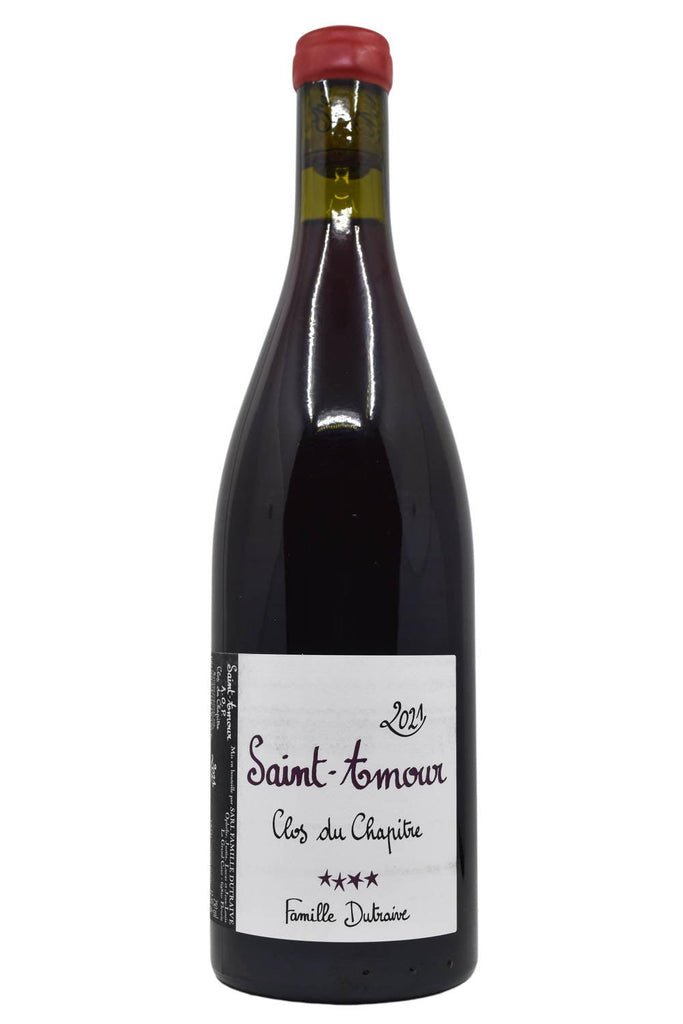 Bottle of Famille Dutraive Saint Amour Rouge Clos du Chapitre 2021-Red Wine-Flatiron SF
