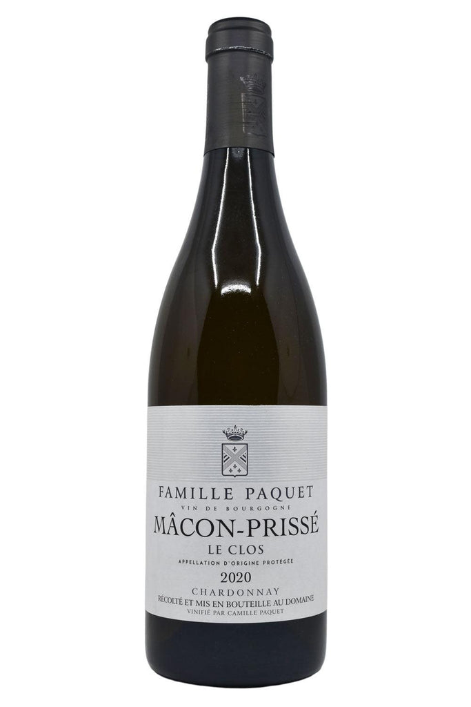 Bottle of Famille Paquet Macon-Prisse Le Clos 2020-White Wine-Flatiron SF