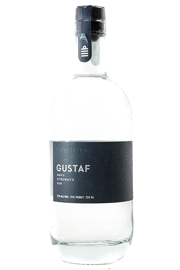 Bottle of Far North Spirits Gustaf Navy Strength Gin-Spirits-Flatiron SF