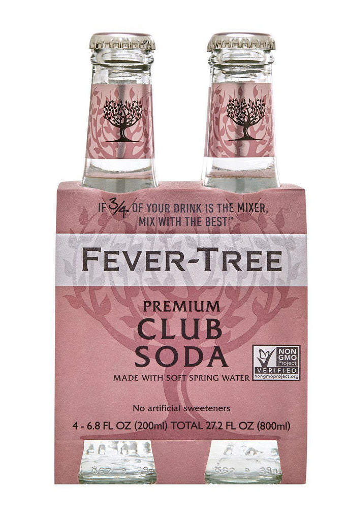 Bottle of Fever Tree Club Soda 4pk-Grocery-Flatiron SF