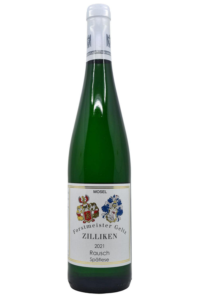 Bottle of Forstmeister Geltz-Zilliken Riesling Rausch Spatlese 2021-White Wine-Flatiron SF