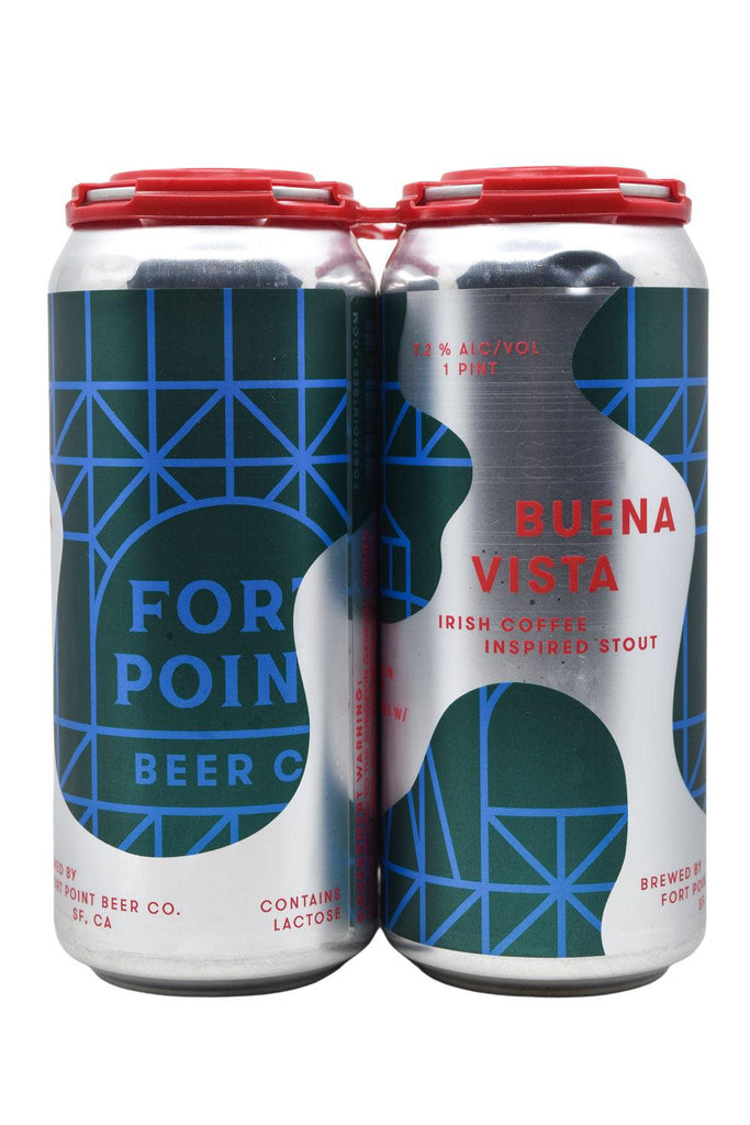 Bottle of Fort Point Beer Co. Buena Vista Irish Coffee Inspired Stout 4pk (16oz)-Beer-Flatiron SF