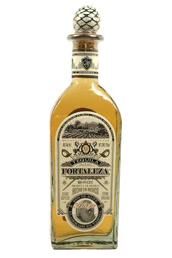 Bottle of Fortaleza Tequila Anejo-Spirits-Flatiron SF