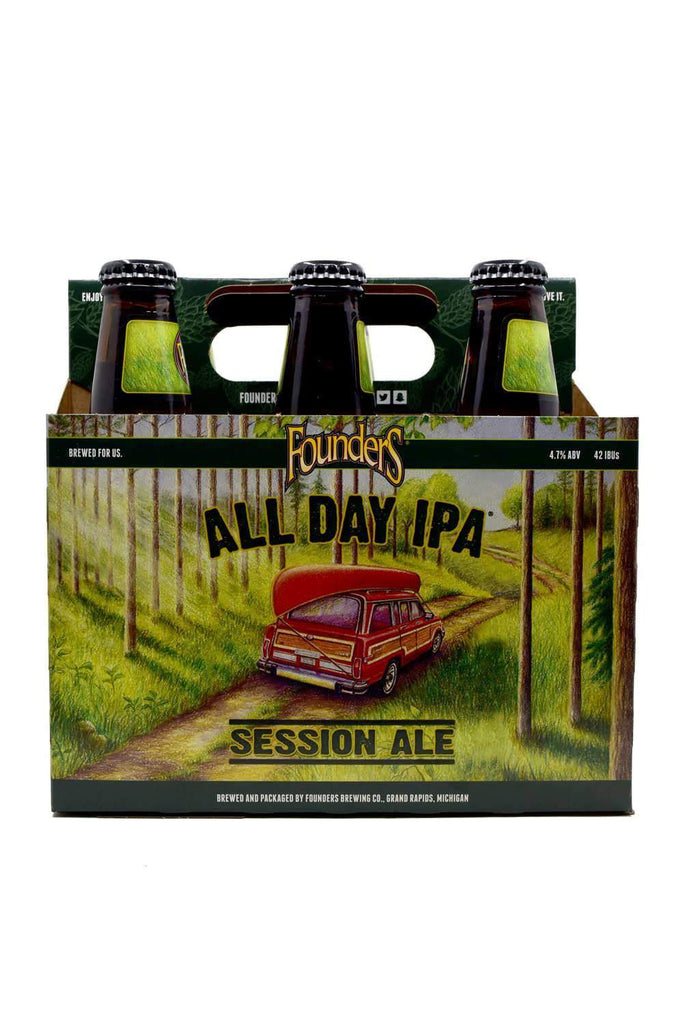 Bottle of Founders All Day IPA 6pk-Beer-Flatiron SF