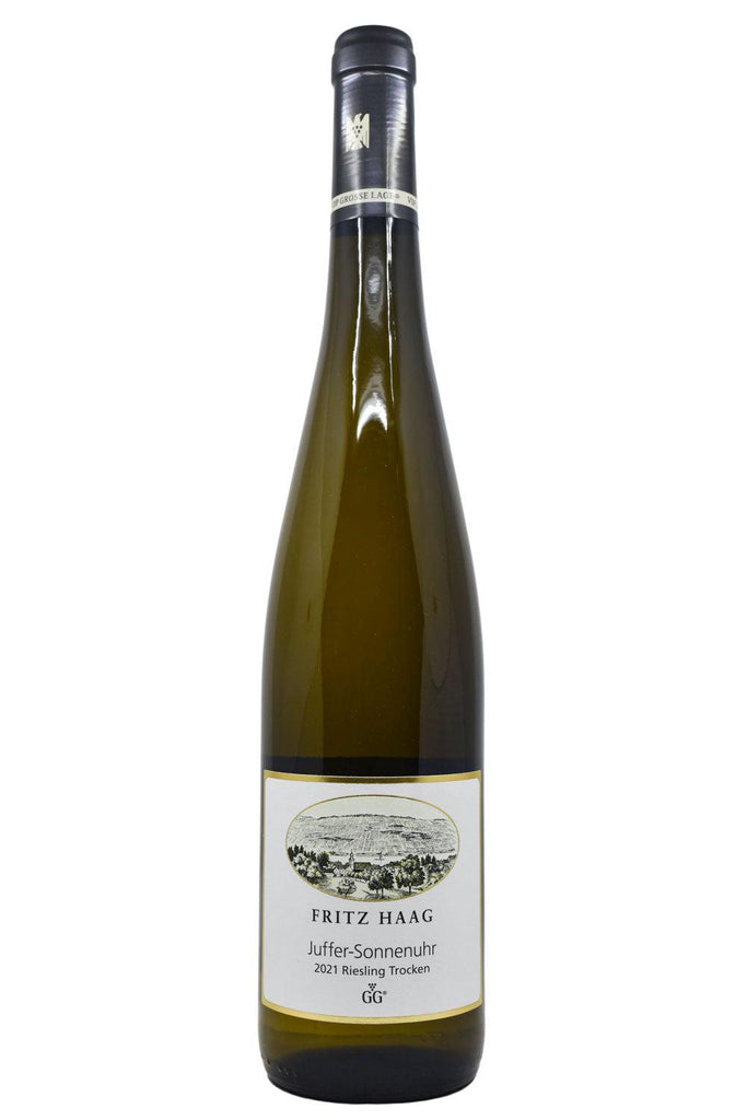 Bottle of Fritz Haag Riesling Brauneberger Juffer Sonnenuhr Trocken GG 2021-White Wine-Flatiron SF