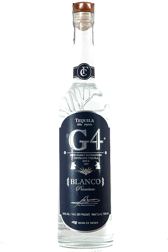 Bottle of G4 Tequila Blanco-Spirits-Flatiron SF