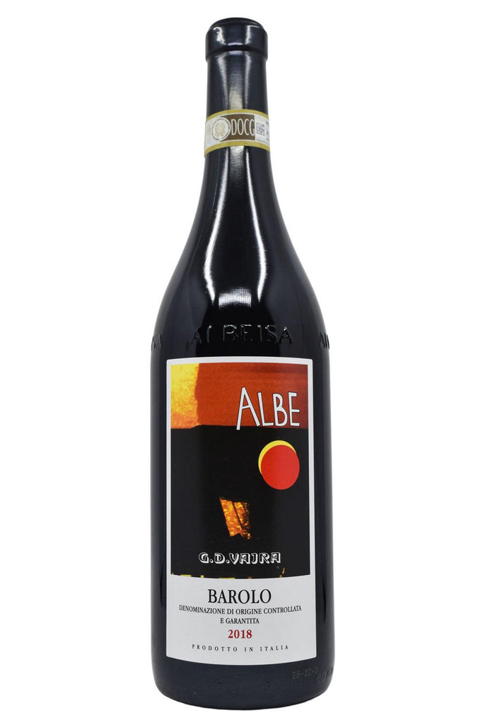 Bottle of G.D. Vajra Barolo Albe 2018-Red Wine-Flatiron SF