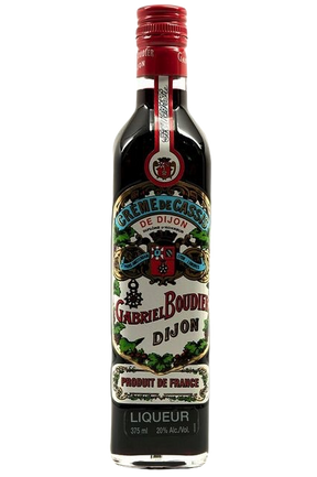 Bottle of Gabriel Boudier Creme de Cassis Liqueur (375ml)-Spirits-Flatiron SF