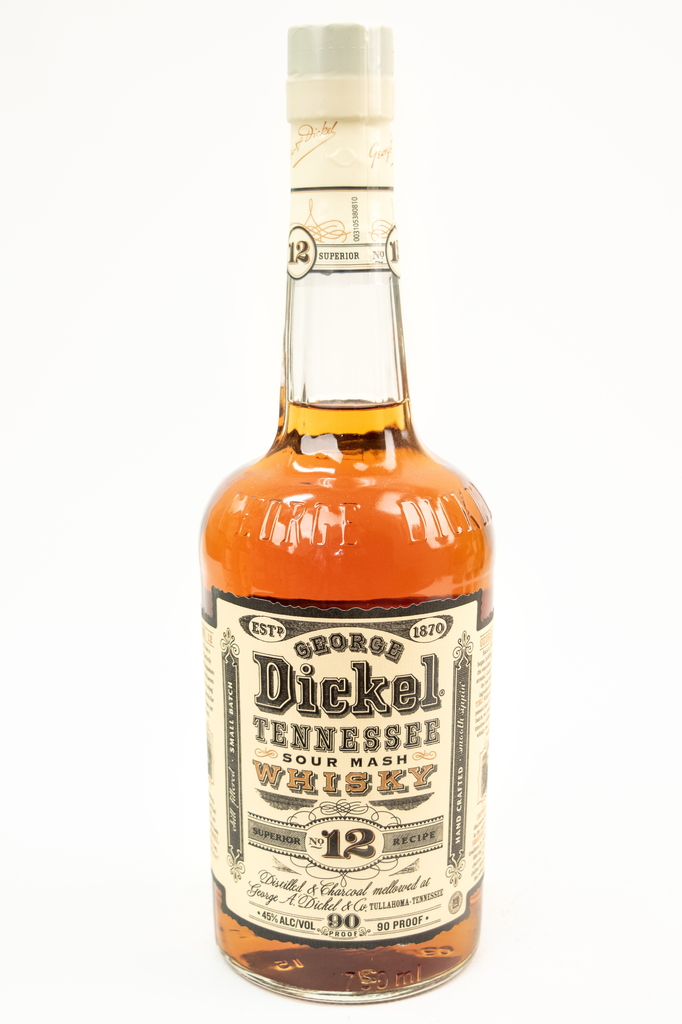 Bottle of George Dickel No. 12 Tennessee Sour Mash Whisky-Spirits-Flatiron SF