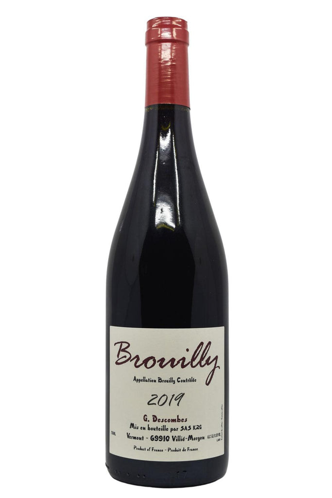 Bottle of Georges Descombes Brouilly 2019-Red Wine-Flatiron SF