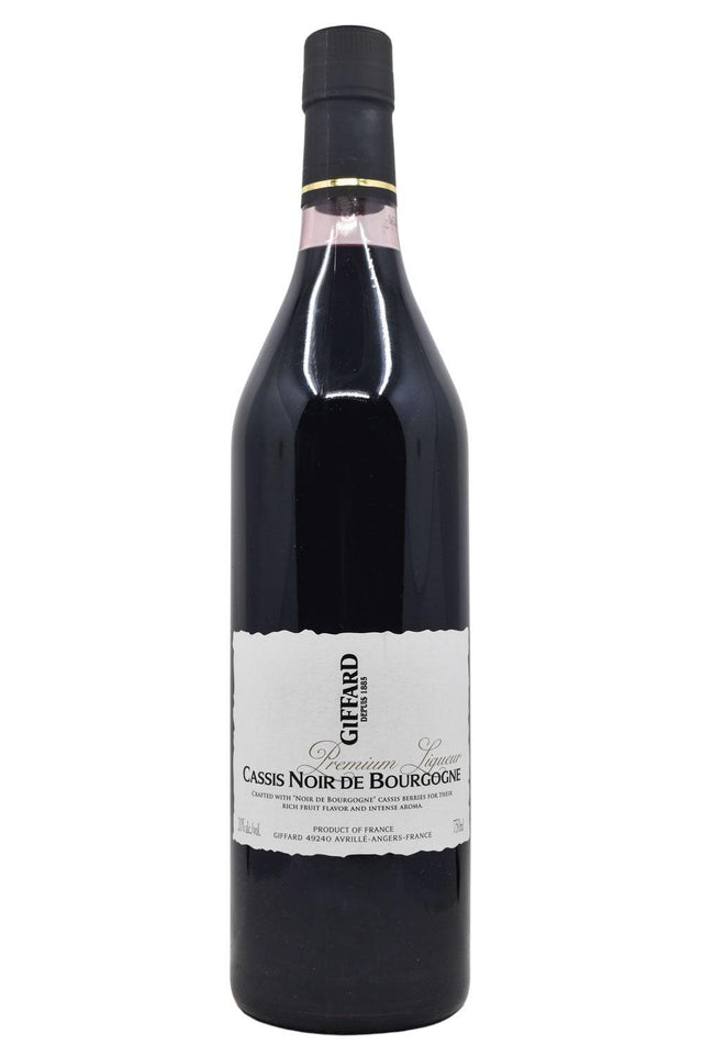 Bottle of Giffard Cassis Noir de Bourgogne-Spirits-Flatiron SF