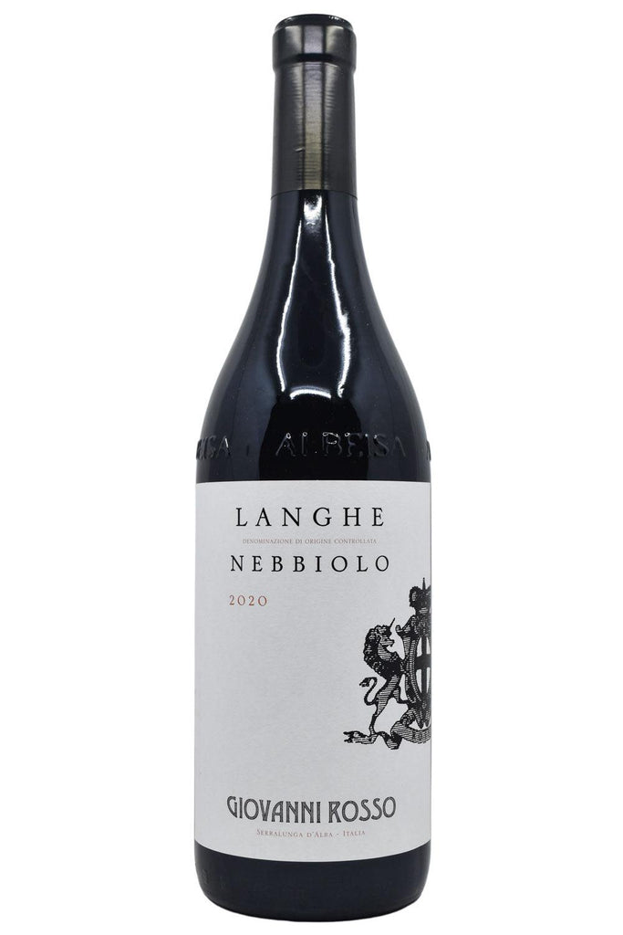 Bottle of Giovanni Rosso Langhe Nebbiolo 2020-Red Wine-Flatiron SF