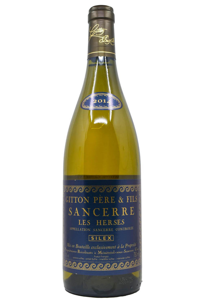 Bottle of Gitton Pere et Fils Sancerre Les Herses 2014-White Wine-Flatiron SF