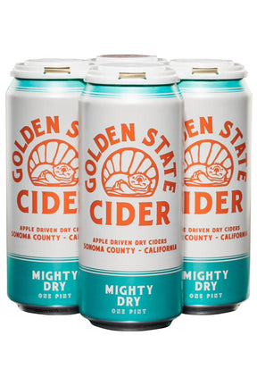 Bottle of Golden State Cider Mighty Dry 4 pk-Cider-Flatiron SF