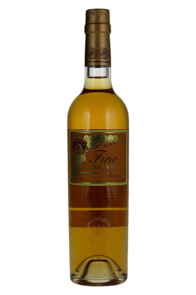 Bottle of Gonzalez Byass Fino Tres Palmas NV (500ml)-Fortified Wine-Flatiron SF