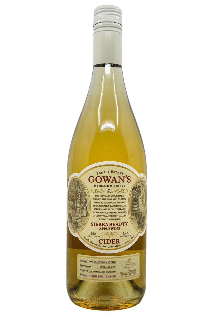 Bottle of Gowan's Heirloom Cider Sierra Beauty Applewine Cider-Cider-Flatiron SF