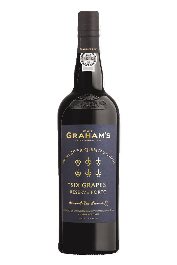 Bottle of Graham's Six Grapes Reserve Port River Quintas-Fortified Wine-Flatiron SF
