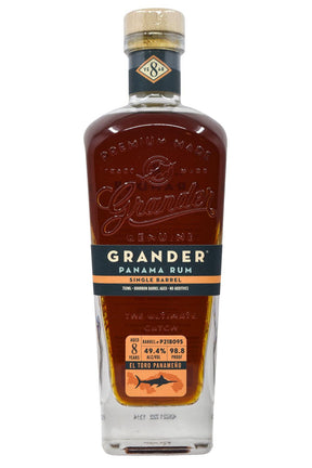 Bottle of Grander Rum 8 Year Single Barrel El Toro Panameno-Spirits-Flatiron SF