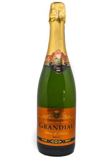 Bottle of Grandial Blanc de Blancs Brut NV-Sparkling Wine-Flatiron SF