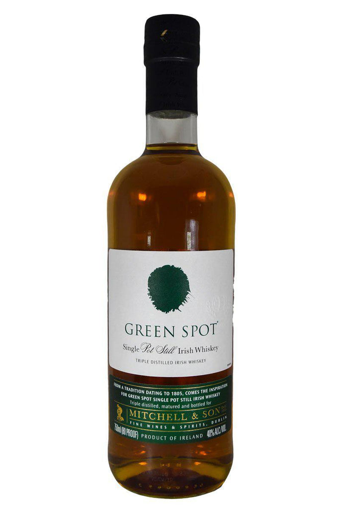 Bottle of Green Spot Single Pot Still Irish Whiskey-Spirits-Flatiron SF