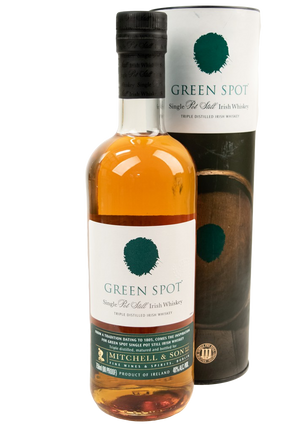 Bottle of Green Spot Single Pot Still Irish Whiskey-Spirits-Flatiron SF
