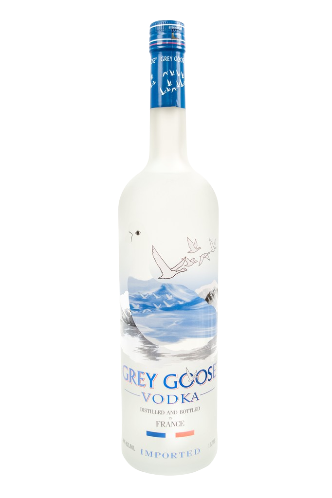 Bottle of Grey Goose Vodka (1L)-Spirits-Flatiron SF
