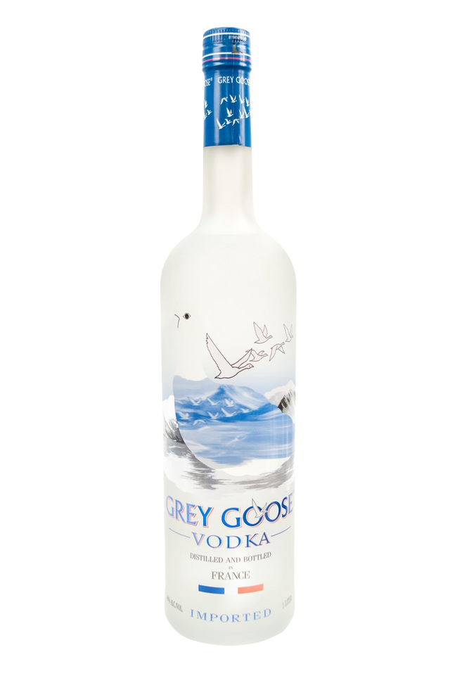 Bottle of Grey Goose Vodka-Spirits-Flatiron SF