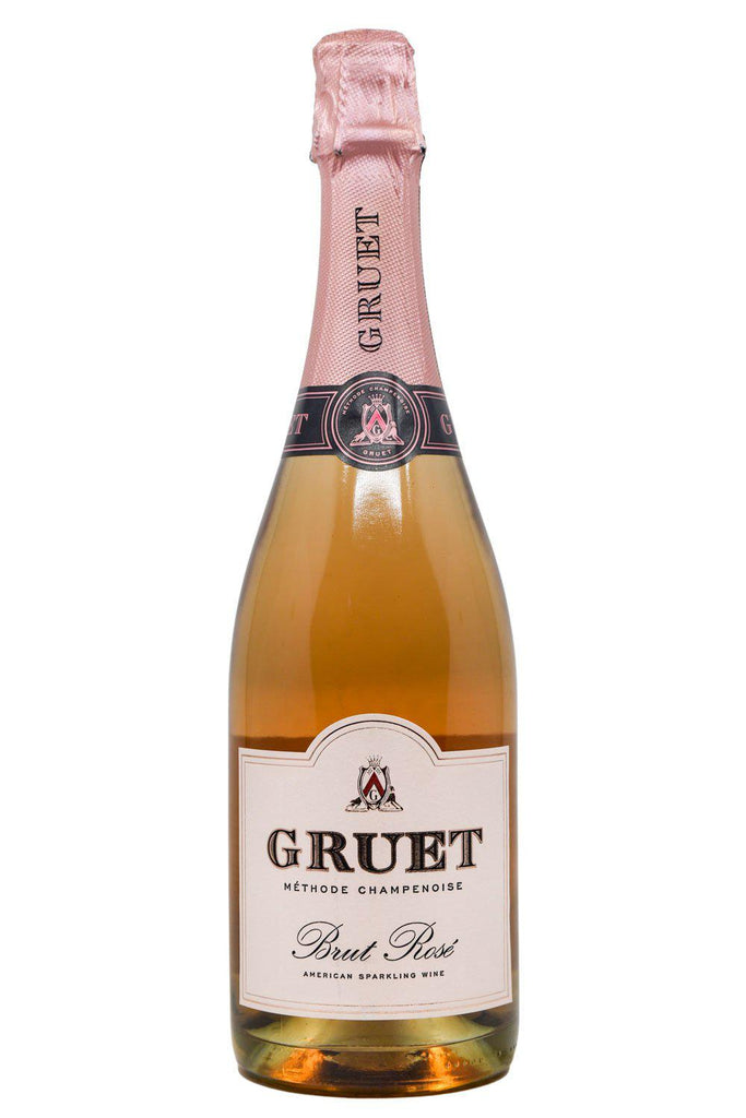 Bottle of Gruet Methode Champenoise Brut Rose NV-Sparkling Wine-Flatiron SF
