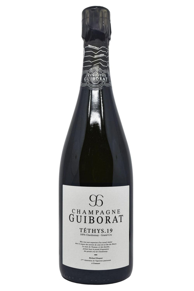 Bottle of Guiborat Champagne BdB Grand Cru Extra Brut Tethys.19 NV-Sparkling Wine-Flatiron SF